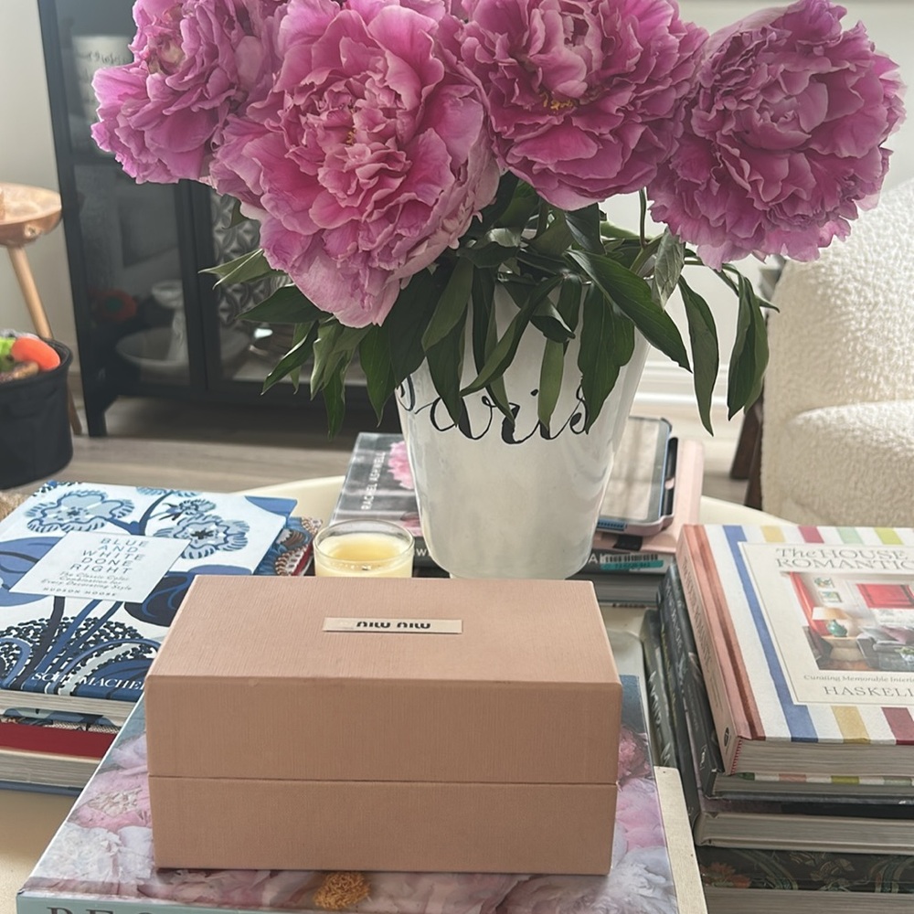 Miu Miu Black Sunglasses with Pink Case - Picture 3 of 14